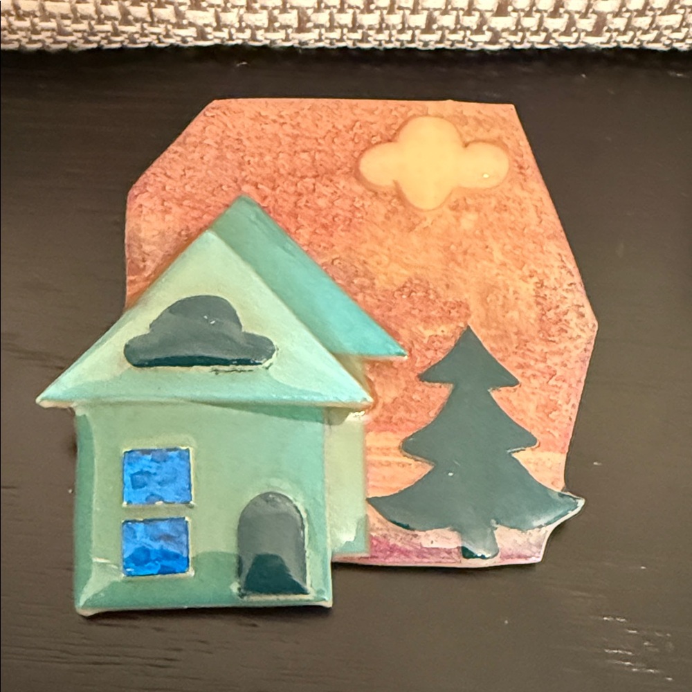 House Pins By Lucinda Brooch